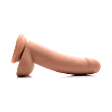 USA COCKS 8in Ameriskin Dual Density Dildo- Medium