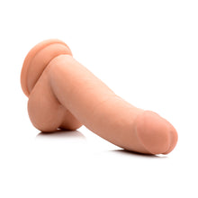 USA COCKS 8in Ameriskin Dual Density Dildo- Medium
