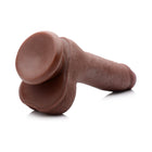 USA Cocks 7 in. Ameriskin Dual Density Dildo Dark