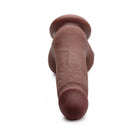 USA Cocks 7 in. Ameriskin Dual Density Dildo Dark