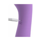 Fantasy For Her Duo Wand Massage-Her Rechargeable Silicone Dual-Ended Vibrator Purple