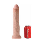 King Cock 13 in. Cock Realistic Dildo With Suction Cup Beige