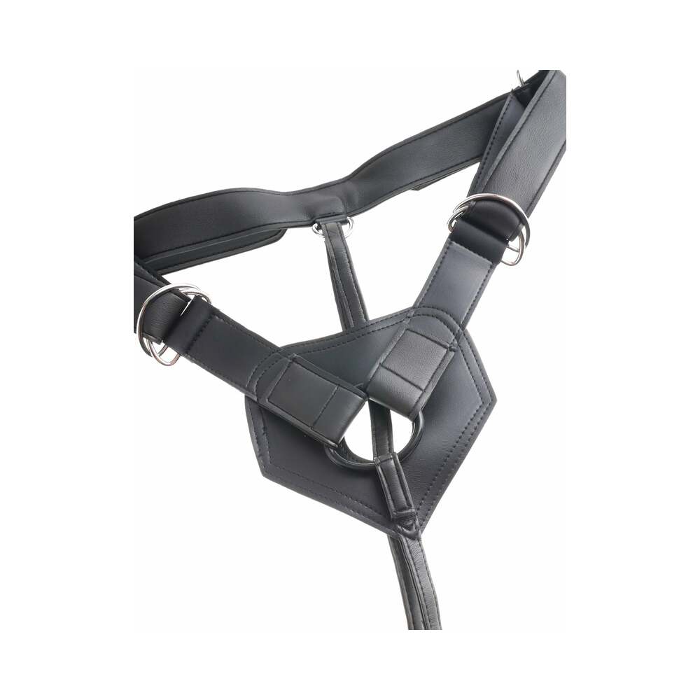 King Cock Strap-on Harness With 6 in. Cock Tan