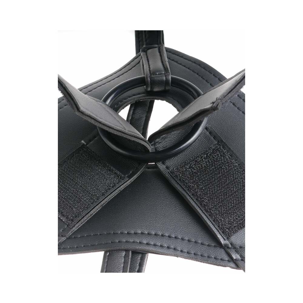 King Cock Strap-on Harness With 7 in. Cock Tan