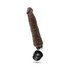 Dr. Skin Vibe 1 Realistic 9 in. Vibrating Dildo Brown