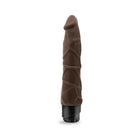 Dr. Skin Cock Vibe 1 Realistic 9 in. Vibrating Dildo Brown
