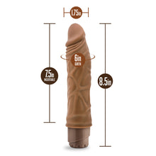 Dr. Skin Cock Vibe 10 Realistic 8.5 in. Vibrating Dildo Tan