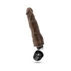 Dr. Skin Vibe 4 Realistic 8 in. Vibrating Dildo Brown