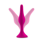 Luxe 3-Piece Silicone Beginner Plug Kit Pink