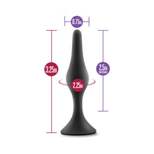 Luxe Silicone Beginner Plug Small Black