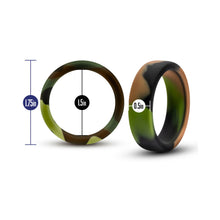 Performance Silicone Camo Cock Ring Green Camouflage