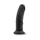 Ruse Jammy Realistic 8 in. Silicone Dildo Black