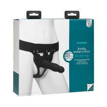 Be Daring Body Extensions Hollow Slim Dong Strap-On 2-Piece Set Black