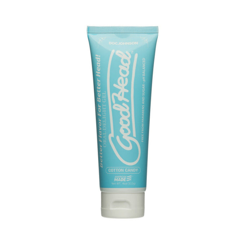 GoodHead Oral Delight Gel 4 oz Tube Cotton Candy