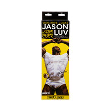 Jason Luv 10in ULTRASKYN Cock with Removable Vac-U-Lock Suction Cup Chocolate