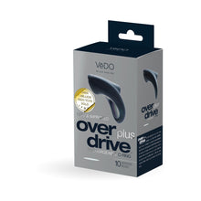 VeDO Overdrive+ Rechargeable Vibrating Ring - Just Black