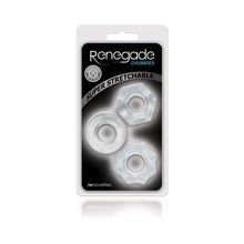 Renegade Chubbies Cock Rings 3-Pack Clear