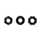 Renegade Chubbies Cock Rings 3-Pack Black