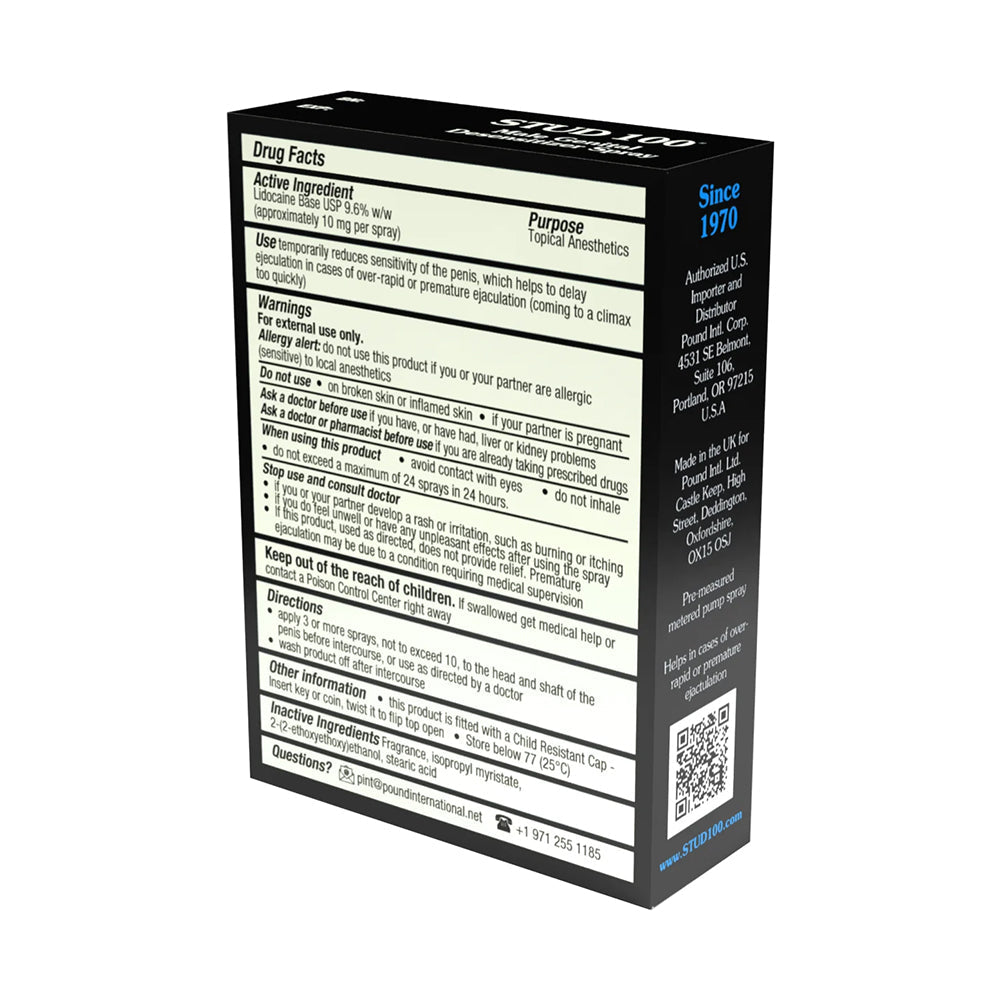 Stud 100 Desensitizing Spray 0.44 oz.