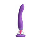 Fantasy For Her Her Ultimate Pleasure Dual-Ended Vibrator With Licking Suction Purple