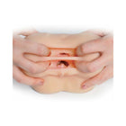 PDX Fuck Me Silly To Go Petite Fantasy Bubble Butt Dual Entry Stroker Beige