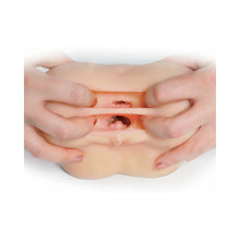 PDX Fuck Me Silly To Go Petite Fantasy Bubble Butt Dual Entry Stroker Beige