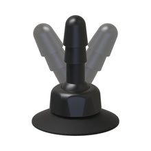 Vac-U-Lock - Deluxe 360Â° Swivel Suction Cup Plug- Black