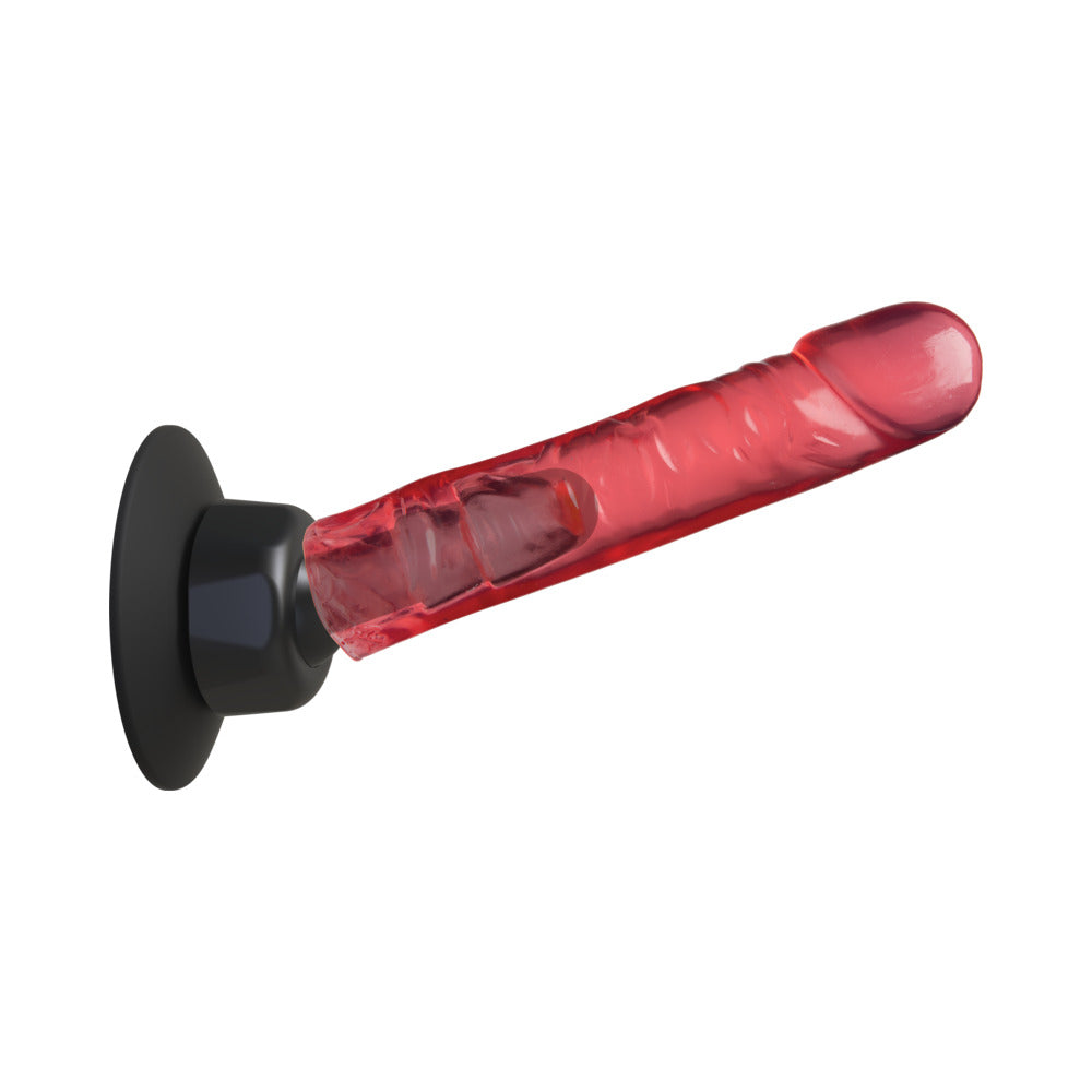 Vac-U-Lock - Deluxe 360Â° Swivel Suction Cup Plug- Black