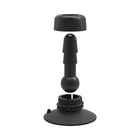 Vac-U-Lock - Deluxe 360Â° Swivel Suction Cup Plug- Black