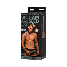 Signature Cocks - William Seed - 8in ULTRASKYN Cock w/Removable Vac-U-Lock Suction Cup Vanilla