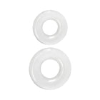 Renegade Double Stack Cock Rings 2-Pack Clear