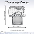 Wand Essentials Vibra-Stroke Wrapped Wand Attachment