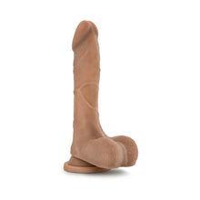 Au Naturel Mister Perfect 8.5 in. Posable Dual Density Dildo with Balls Tan