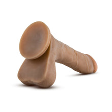 Au Naturel Mister Perfect 8.5 in. Posable Dual Density Dildo with Balls Tan