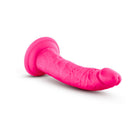 Neo Elite 7.5 in. Silicone Dual Density Dildo Neon Pink