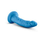 Neo Elite 7.5 in. Silicone Dual Density Dildo Neon Blue