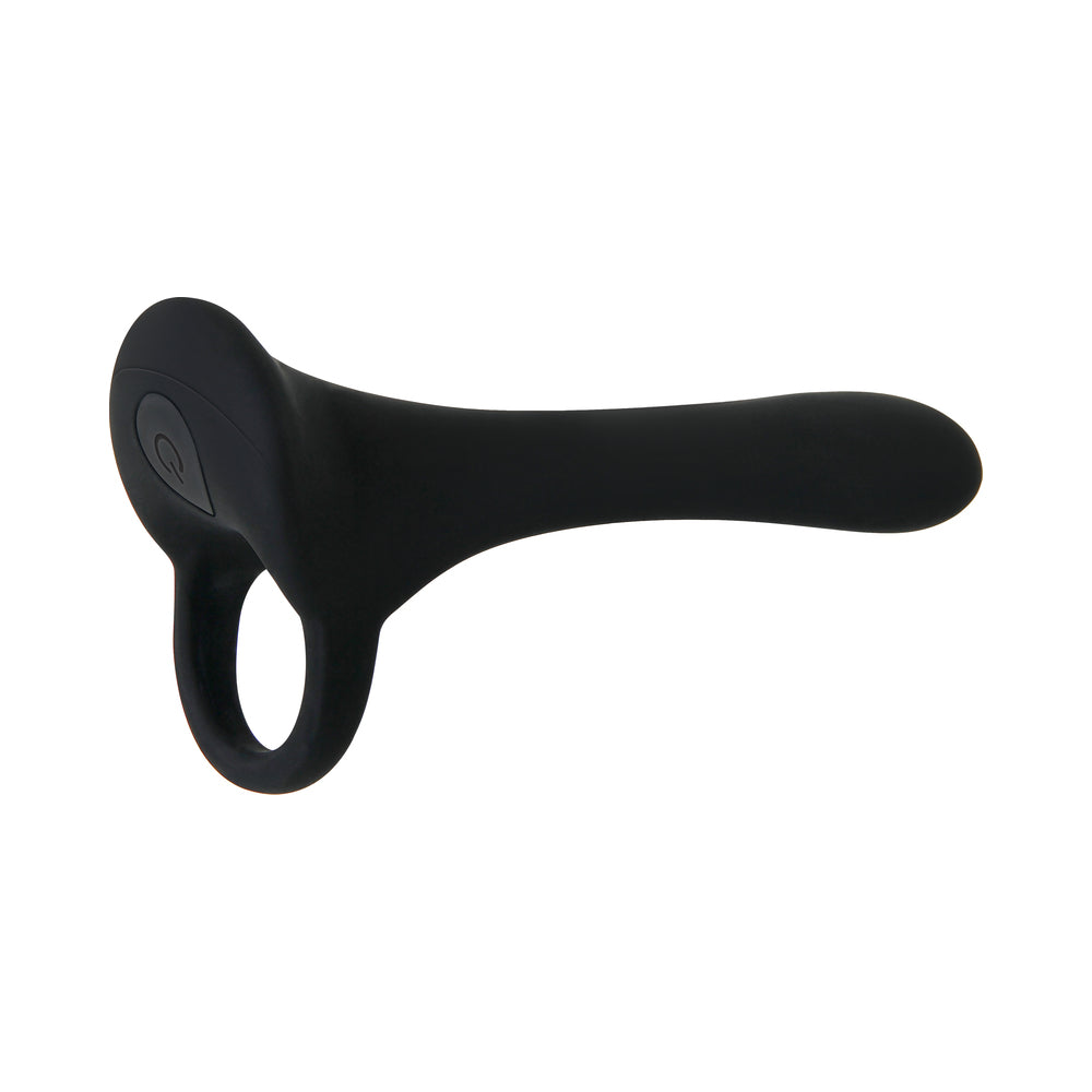 Zero Tolerance Cock Armor Rechargeable Vibrating Silicone Cock Sheath Black