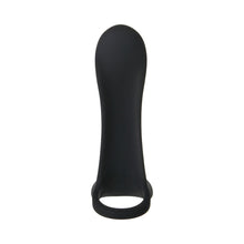 Zero Tolerance Cock Armor Rechargeable Vibrating Silicone Cock Sheath Black