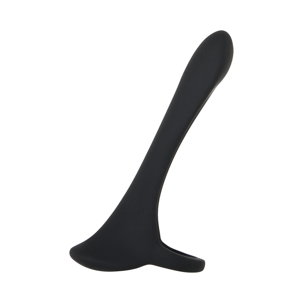 Zero Tolerance Cock Armor Rechargeable Vibrating Silicone Cock Sheath Black