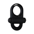 Zero Tolerance Bell Ringer Rechargeable Vibrating Flicking Silicone Cockring Black
