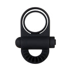 Zero Tolerance Bell Ringer Rechargeable Vibrating Flicking Silicone Cockring Black