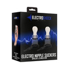 ElectroShock Remote-Controlled E-Stimulation Nipple Suckers White