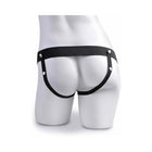Fetish Fantasy Series Vibrating 10 in. Hollow Strap-On With Balls Tan/Black