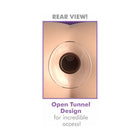 Anal Fantasy Elite Collection Beginner''s Anal Gaper Glass Tunnel Plug Clear