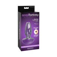 Anal Fantasy Elite Collection Beginner''s Anal Gaper Glass Tunnel Plug Clear