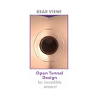 Anal Fantasy Elite Collection Mega Anal Gaper Glass Tunnel Plug Clear
