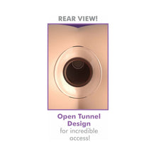 Anal Fantasy Elite Collection Mega Anal Gaper Glass Tunnel Plug Clear