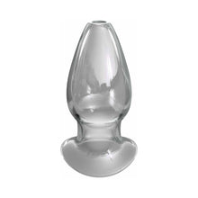 Anal Fantasy Elite Collection Mega Anal Gaper Glass Tunnel Plug Clear