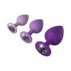 Fantasy For Her 3-Piece Silicone Her Little Gems Trainer Plug Set Purple