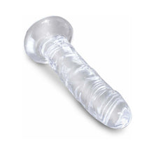King Cock Clear 6 in. Cock Realistic Dildo With Suction Cup